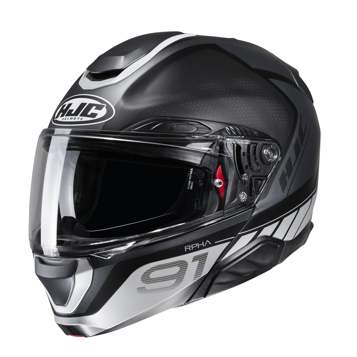 HJC RPHA 91 Rafino MC5SF Black Modular Motorcycle Helmet