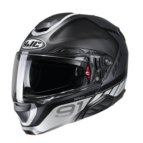 HJC RPHA 91 Rafino MC5SF Black Modular Motorcycle Helmet