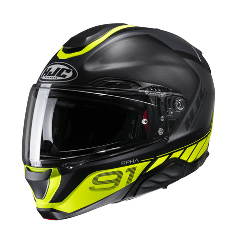 HJC RPHA 91 Rafino MC3HSF Fluo Modular Motorcycle Helmet