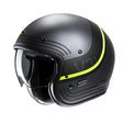 HJC V31 Byron MC3HSF Yellow Open Face Motorcycle Helmet
