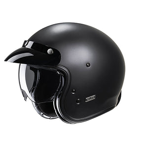 HJC V31 Matt Black Open Face Motorcycle Helmet