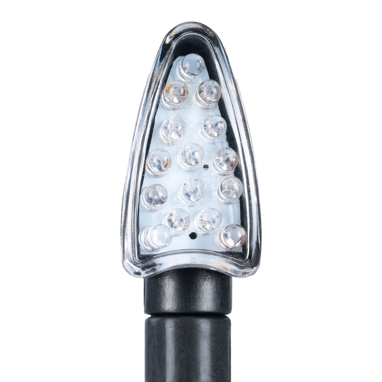 Oxford EL339 Arrow Indicator Black Long Stem Clear Lens (incl. 2 resistors)
