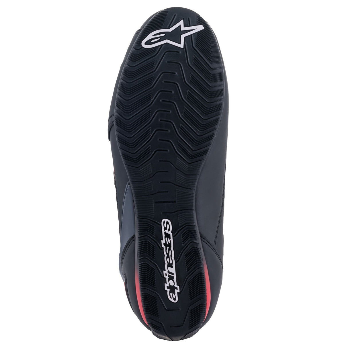 Alpinestars Faster-3 Rideknit Shoes Boots - Black Red Yellow Fluo