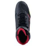Alpinestars Faster-3 Rideknit Shoes Boots - Black Red Yellow Fluo