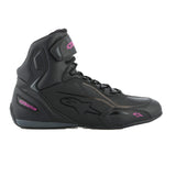 Alpinestars Stella Faster-3 Shoe Boots - Black Fuchsia Pink