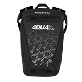 Oxford Aqua V 20 Waterproof Motorcycle Motorbike Backpack 20L Black