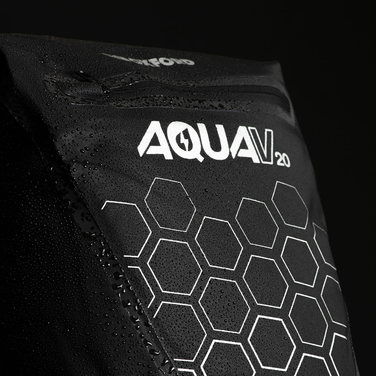 Oxford Aqua V 20 Waterproof Motorcycle Motorbike Backpack 20L Black