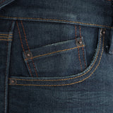 Oxford Original Approved AAA Men's Straight Motorcycle Jeans 3 Year Aged