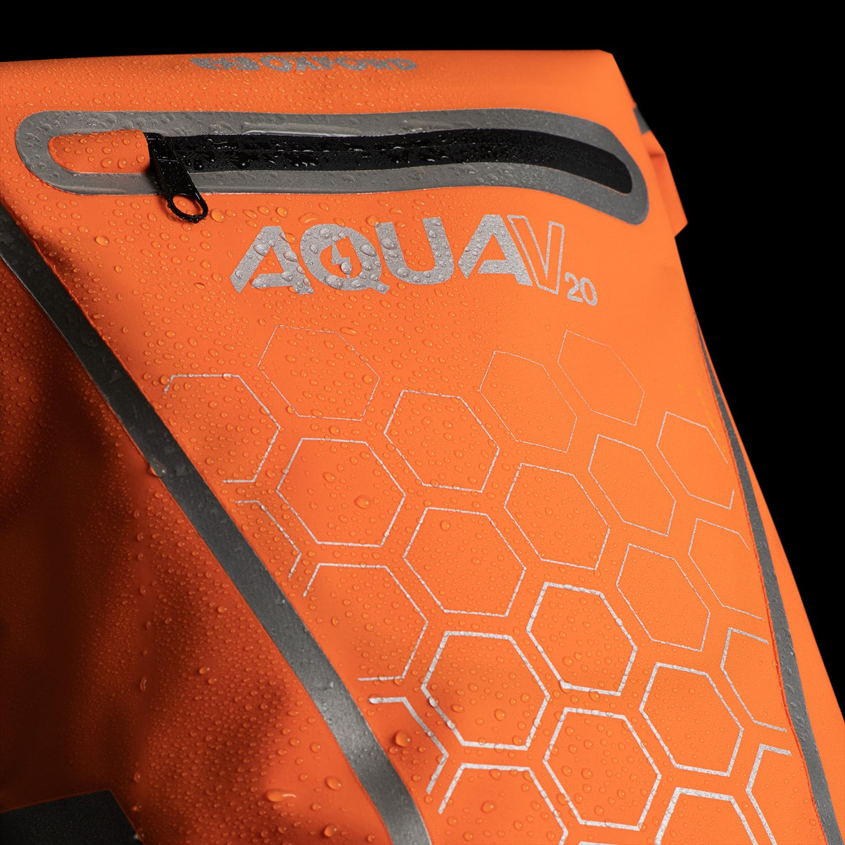 Oxford Aqua V 20 Waterproof Motorcycle Motorbike Backpack 20L Orange