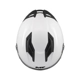 MT Stinger 2 Pure Motorcycle Full Face Helmet Gloss White