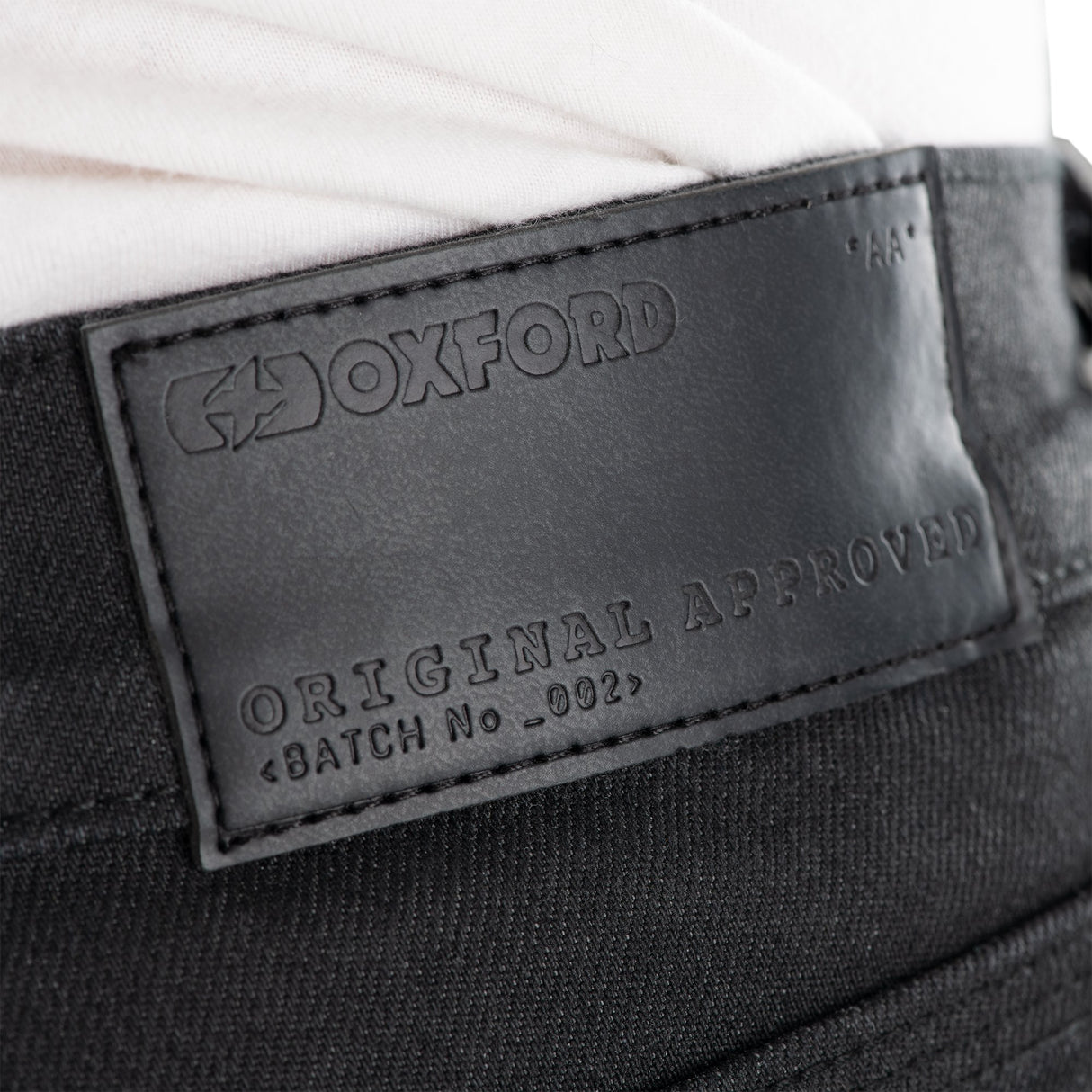 Oxford Original Approved AA Men's Motorcycle Jeans Slim Black Wash