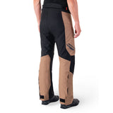 Alpinestars ST-1 Waterproof Armoured Motorcycle Trousers Khaki Black Red Fluo