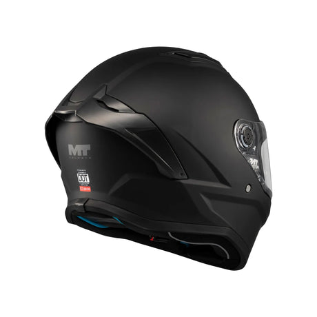 MT Stinger 2 Pure Motorcycle Full Face Helmet Matt Black