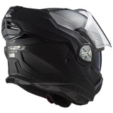 LS2 FF901 ADVANT X Matt Black Modular Motorcycle Helmet with LS2 4X UCS Intercom