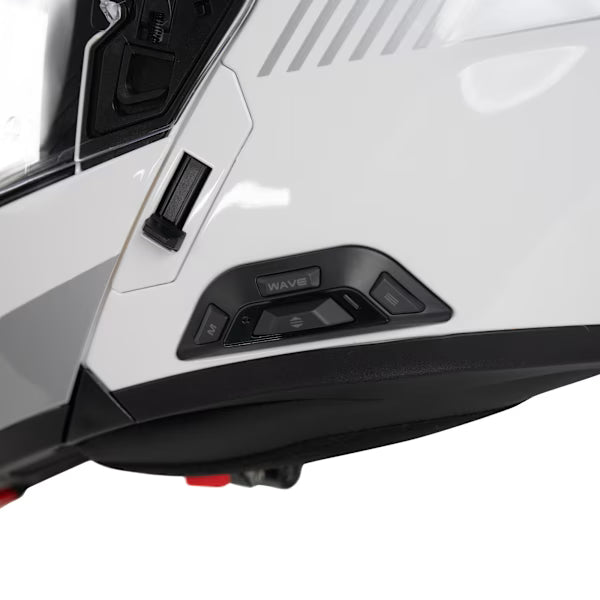 Sena Specter Smart Mesh Intercom Motorcycle Flip Front Helmet White