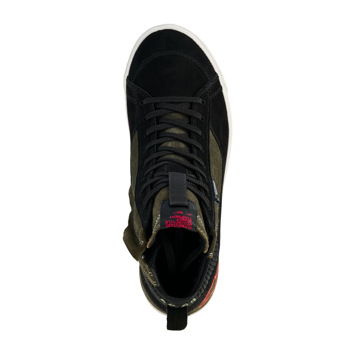 Alpinestars Stated Waterproof Men’s Motorcycle Shoes Military Green Black