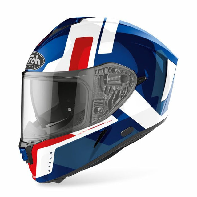 Airoh Spark Shogun Blue Red Gloss
