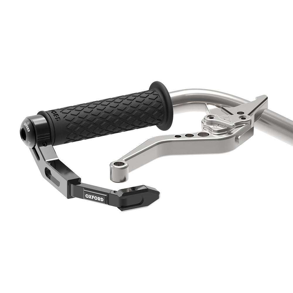 Oxford OX700 Premium Motorcycle Motorbike Hand Guard Aluminium Lever Guards Pair