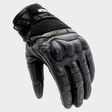 LS2 Octane Waterproof Leather Gloves - Black