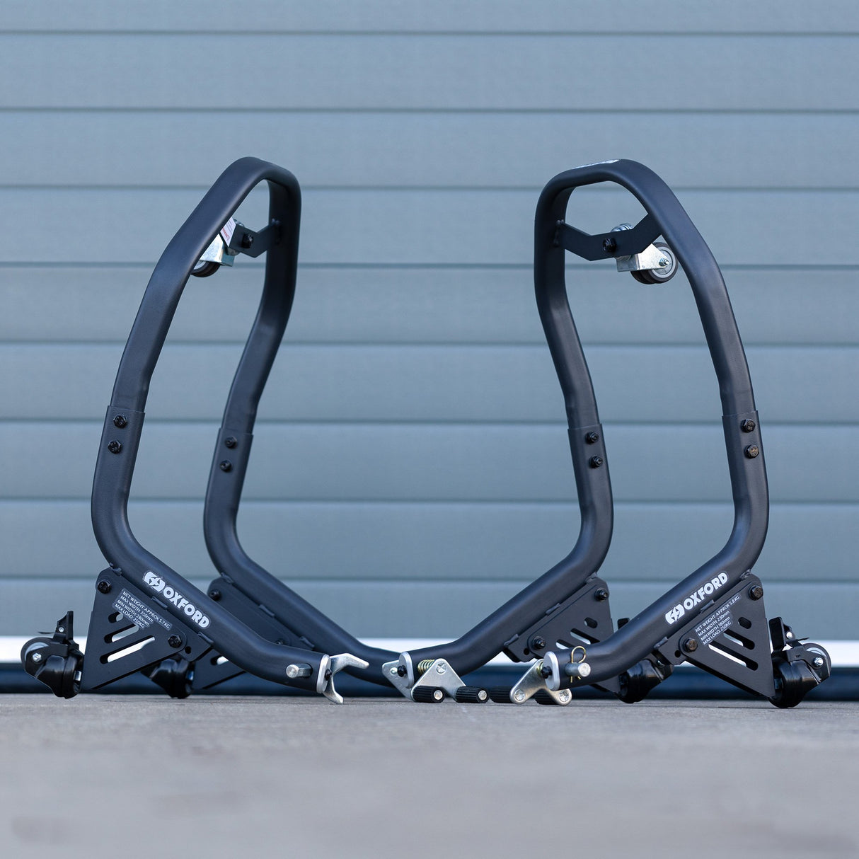 Oxford OX295 ZERO-G Motorcycle Front Dolly Paddock Stand Heavy Duty