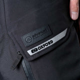 Oxford Stormland D2D Motorcycle Trousers Tech Black