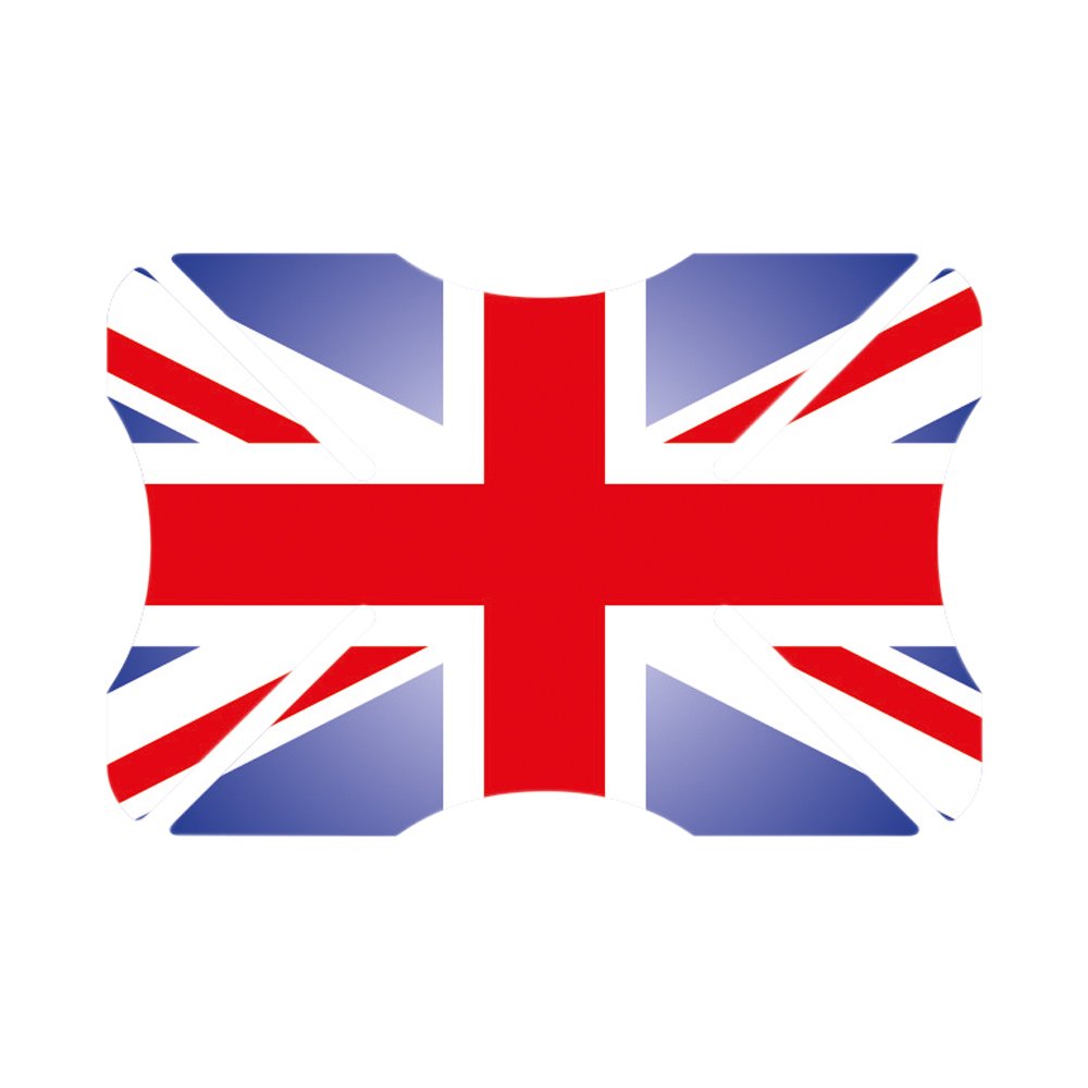 Oxford OX527 Union Jack Motorcycle Helmet Bumper Protector