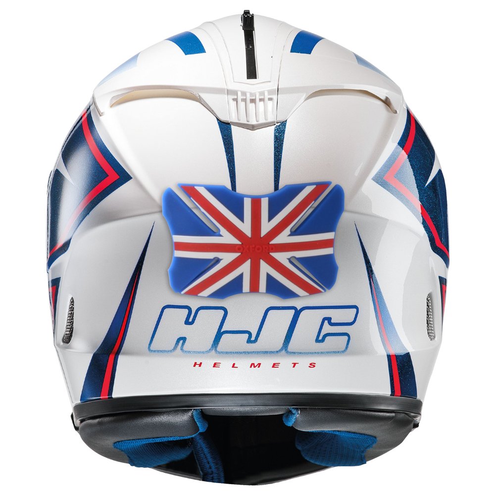 Oxford OX527 Union Jack Motorcycle Helmet Bumper Protector