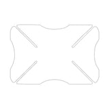 Oxford OX530 Transparent Motorcycle Helmet Bumper Protector