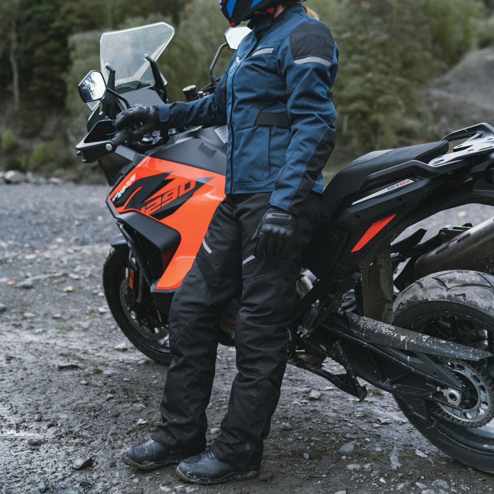Oxford Dakota 3.0 Ladies Motorcycle Trousers Stealth Black