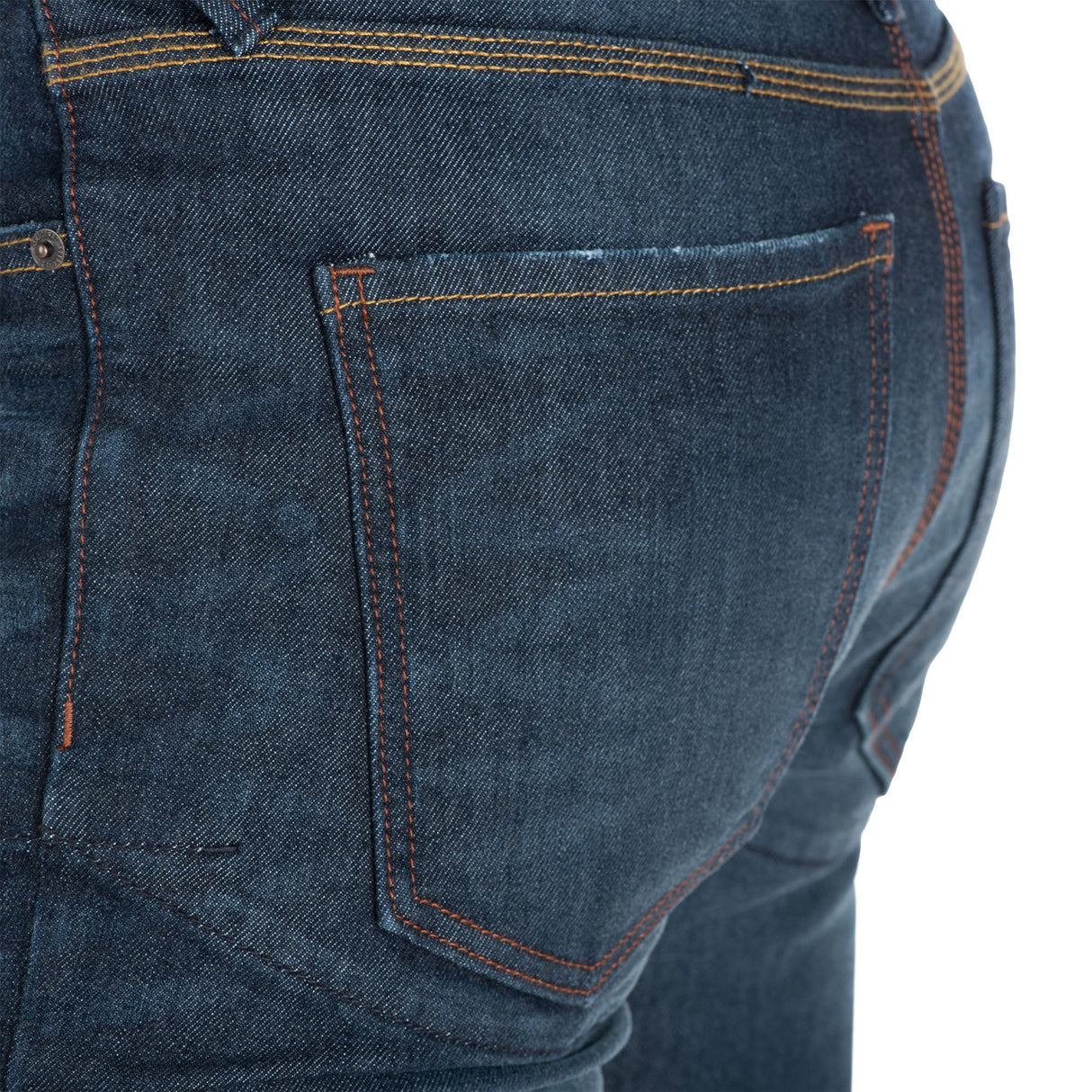 Oxford Original Approved AAA Men's Straight Motorcycle Jeans Dark Aged