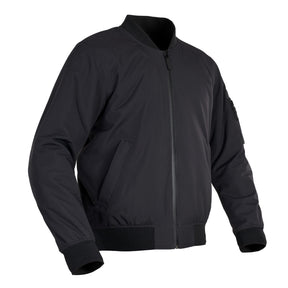 Oxford Bomber D2D Motorcycle Jacket Black Summer