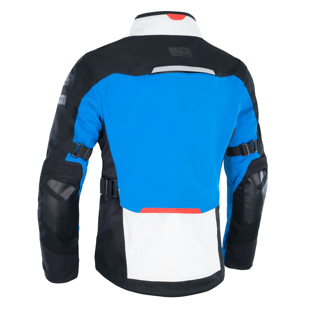 Oxford Mondial 2.0 Advanced Men's Motorcycle Jacket Grey Blue Red