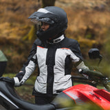 Oxford Mondial 2.0 Ladies Motorcycle Jacket Arctic/Black