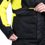 Oxford Metro 2.0 Men's Motorcycle Jacket Grey Black Red