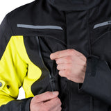 Oxford Metro 2.0 Men's Motorcycle Jacket Grey Black Red