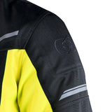 Oxford Metro 2.0 Men's Motorcycle Jacket Grey Black Red