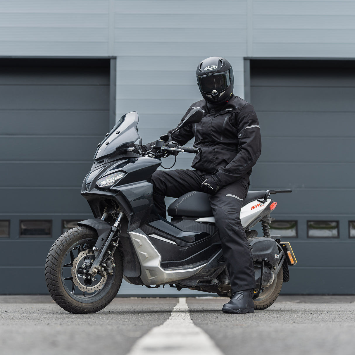 Oxford Metro 2.0 Men's Motorcycle Jacket Stealth Black