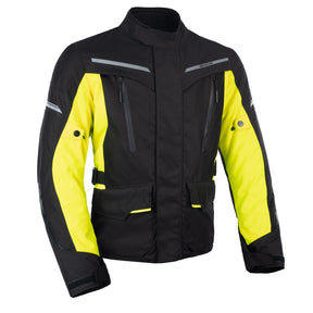 Oxford Metro 2.0 Motorcycle Jacket Black/Fluo