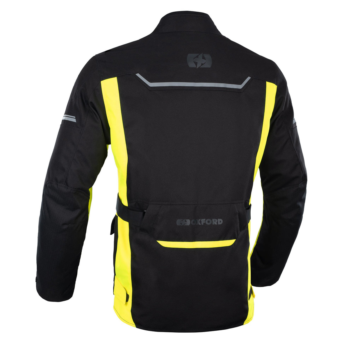 Oxford Metro 2.0 Men's Motorcycle Jacket Black/Fluo