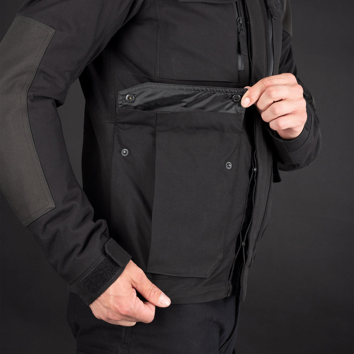 Oxford Barkston D2D Men's Motorcycle Jacket Black