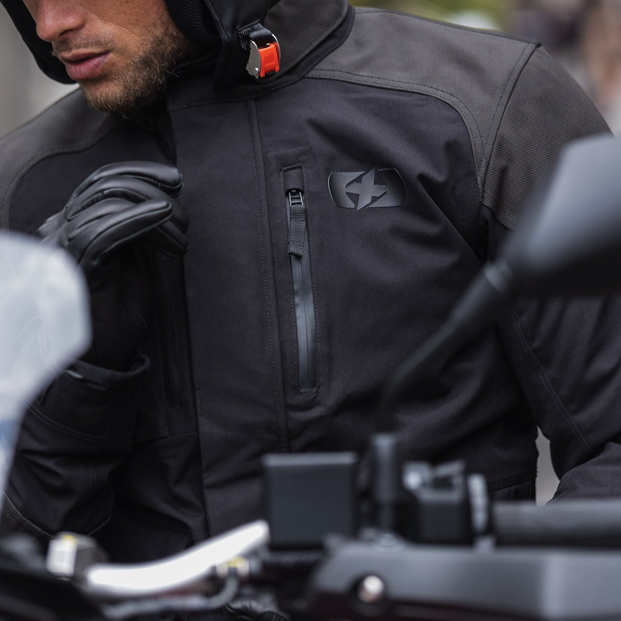 Oxford Barkston D2D Men's Motorcycle Jacket Black