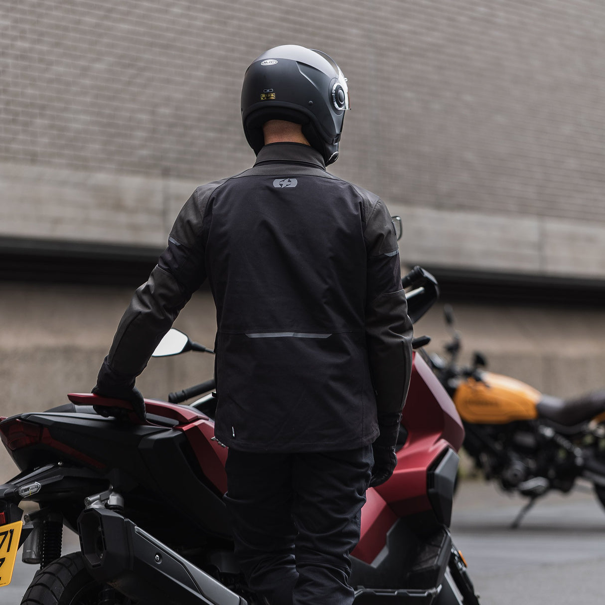 Oxford Barkston D2D Men's Motorcycle Jacket Black