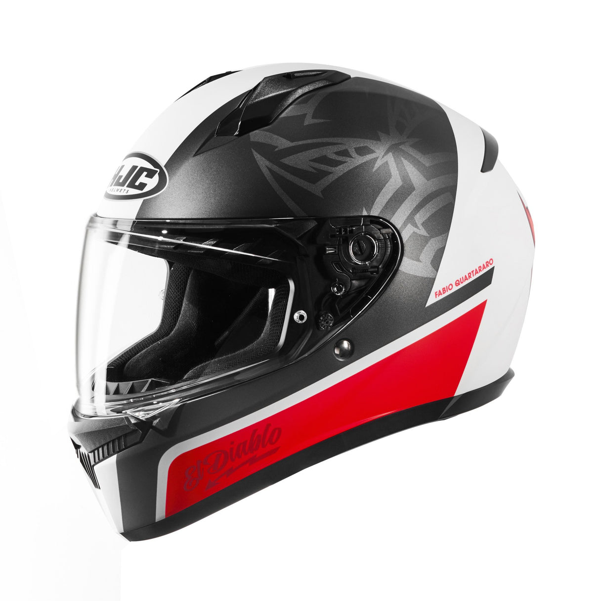 HJC C10 Fabio Quartararo 20 MC1SF Motorcycle Helmet El Diablo