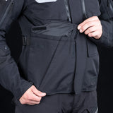 Oxford Stormland D2D Men's Motorcycle Jacket Grey Black Fluo