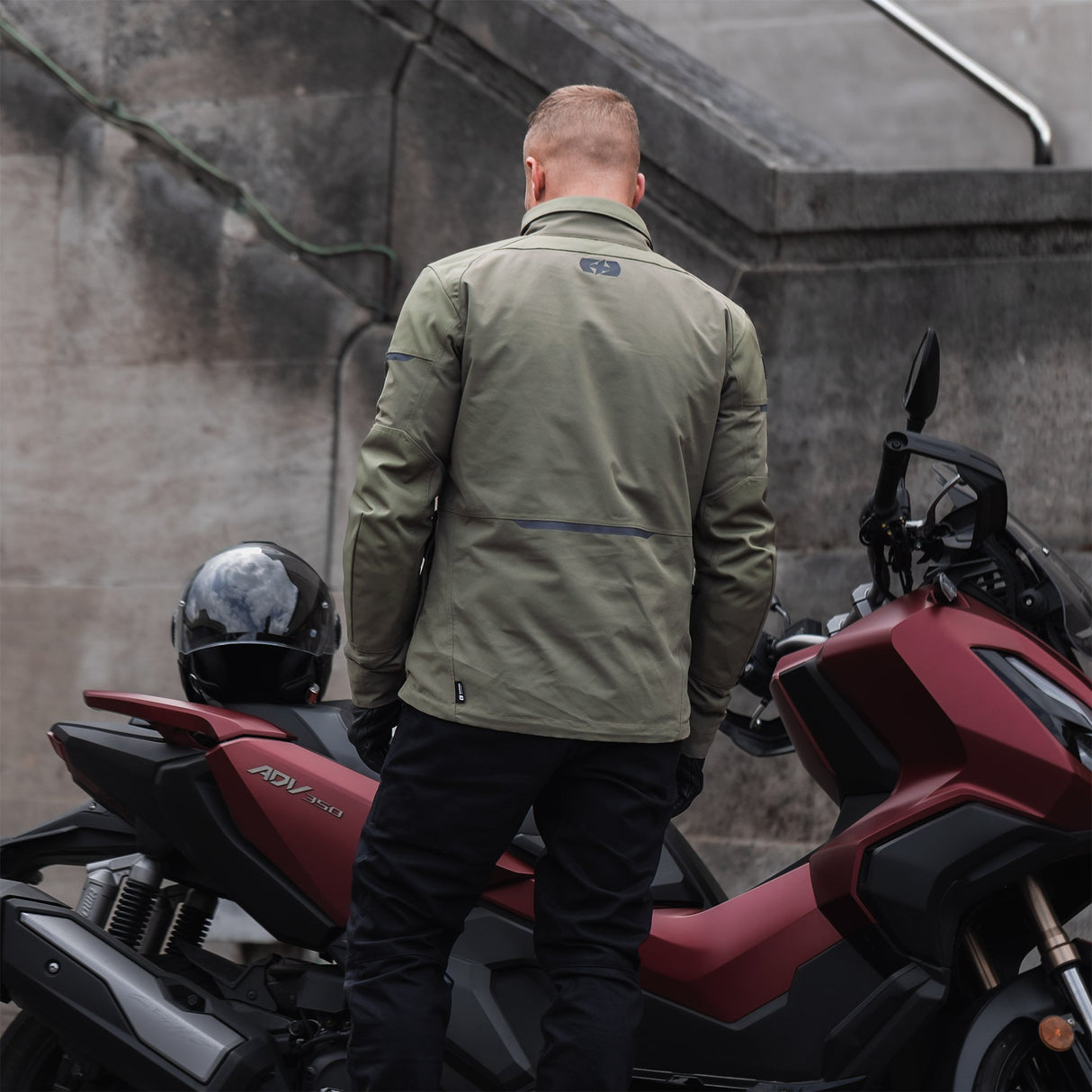 Oxford Barkston D2D Men's Motorcycle Jacket Khaki