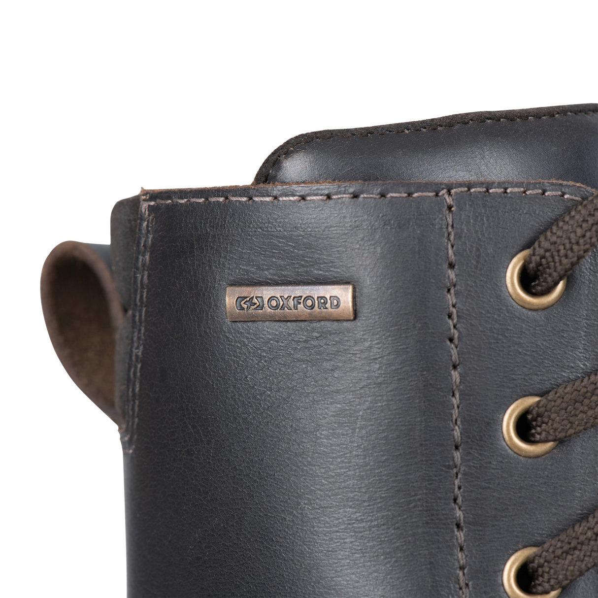 Oxford Merton 2.0 Motorcycle Boots Dark Brown