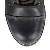 Oxford Womens Radley Motorcycle Boots Dark Brown