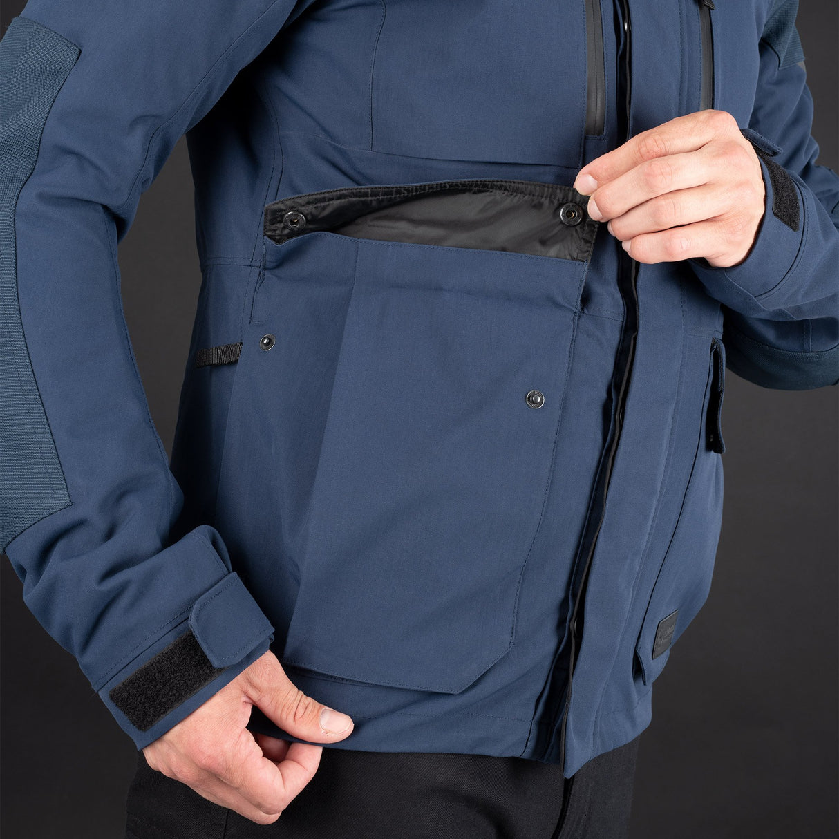Oxford Barkston D2D Men's Motorcycle Jacket Navy