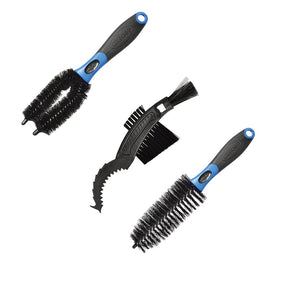 Oxford OX738 Triple Brush Set Motorcycle Cleaning Brushes
