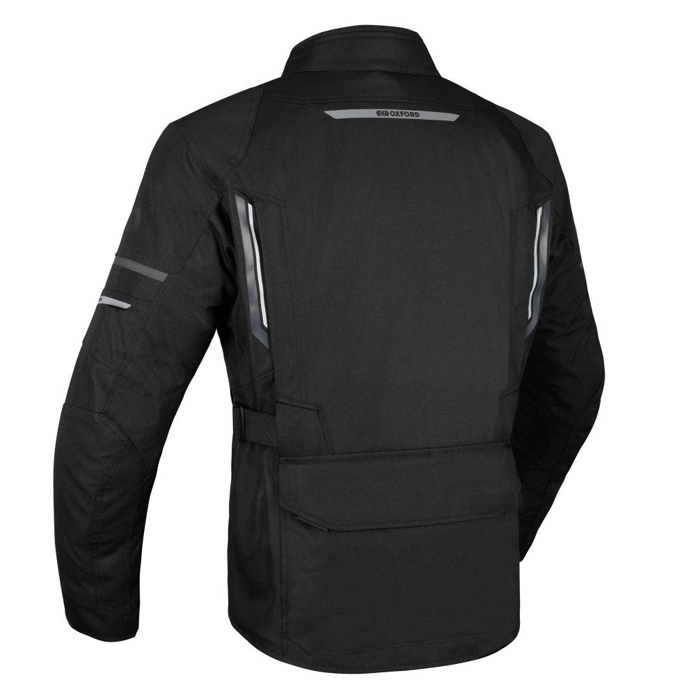 Oxford Calgary 2.0 D2D Motorcycle Jacket Black